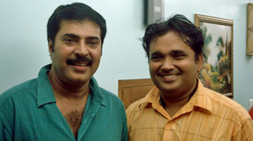 kalamandalam gopalakrishnan with actor mammooty